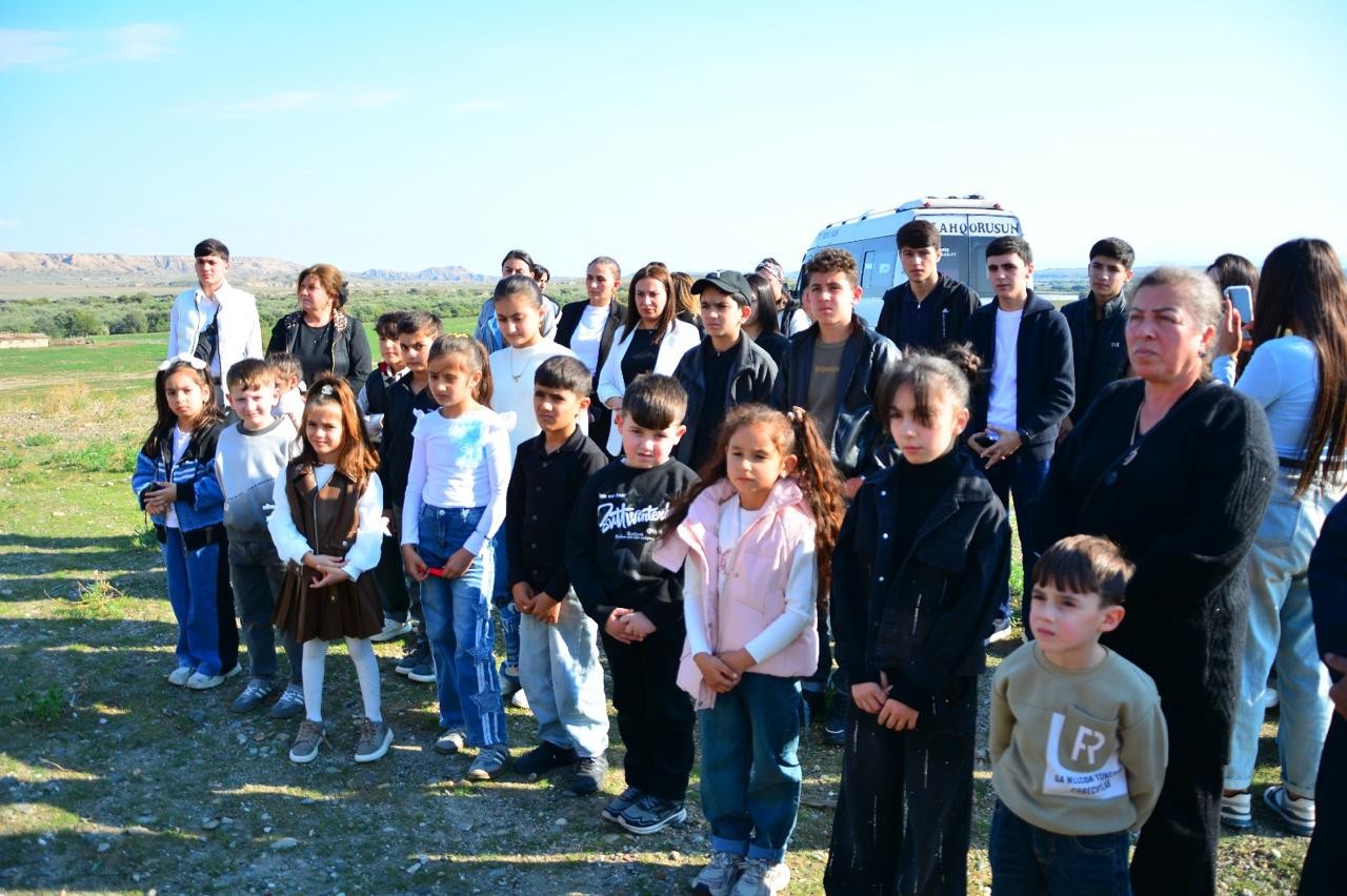 Ağtafada şəhid övladları üçün ekskursiya təşkil olunub - FOTOLAR